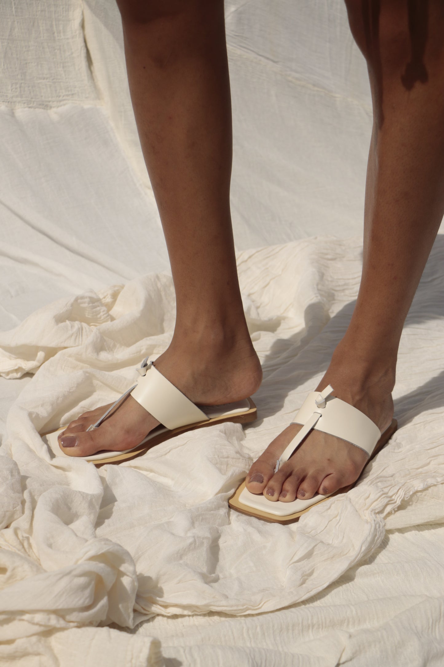 Emma Creme Leather
