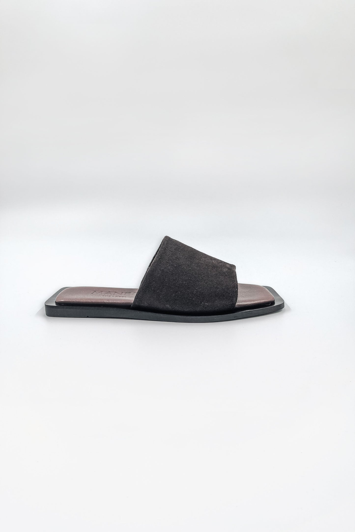 Lenny Dark Brown Suede